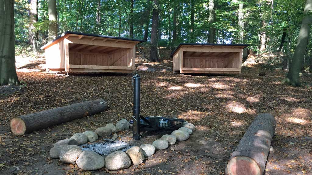 Kollund Skov - Shelter site