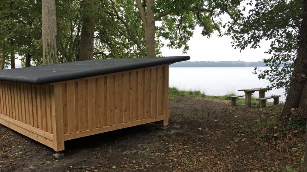 Kollund Skov - Shelter site at the coast 